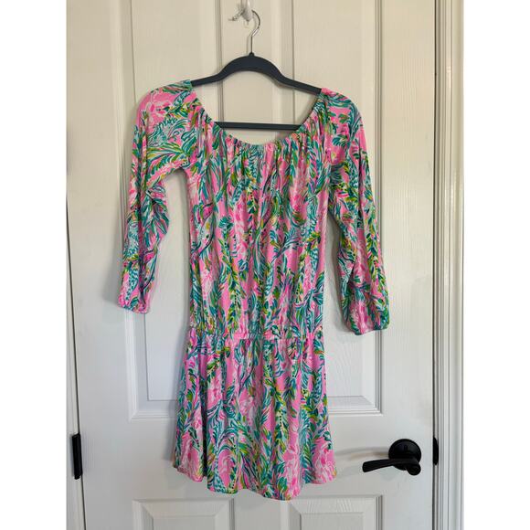 Lilly Pulitzer Lana Skort Romper Unicorn of the Sea Print XXS - Picture 3 of 5